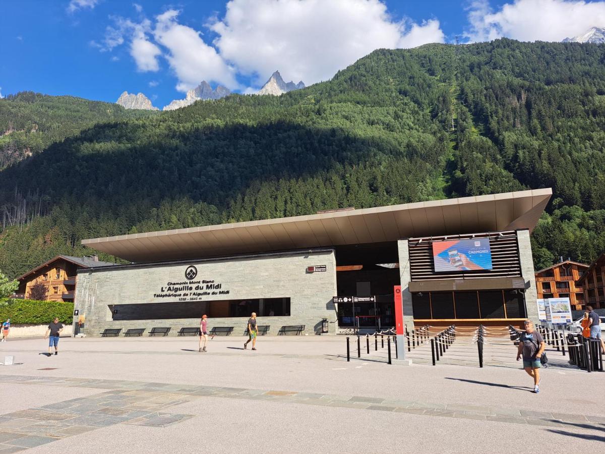 Appartamento Vue Montblanc Magique En Centre-ville Avec Parking *