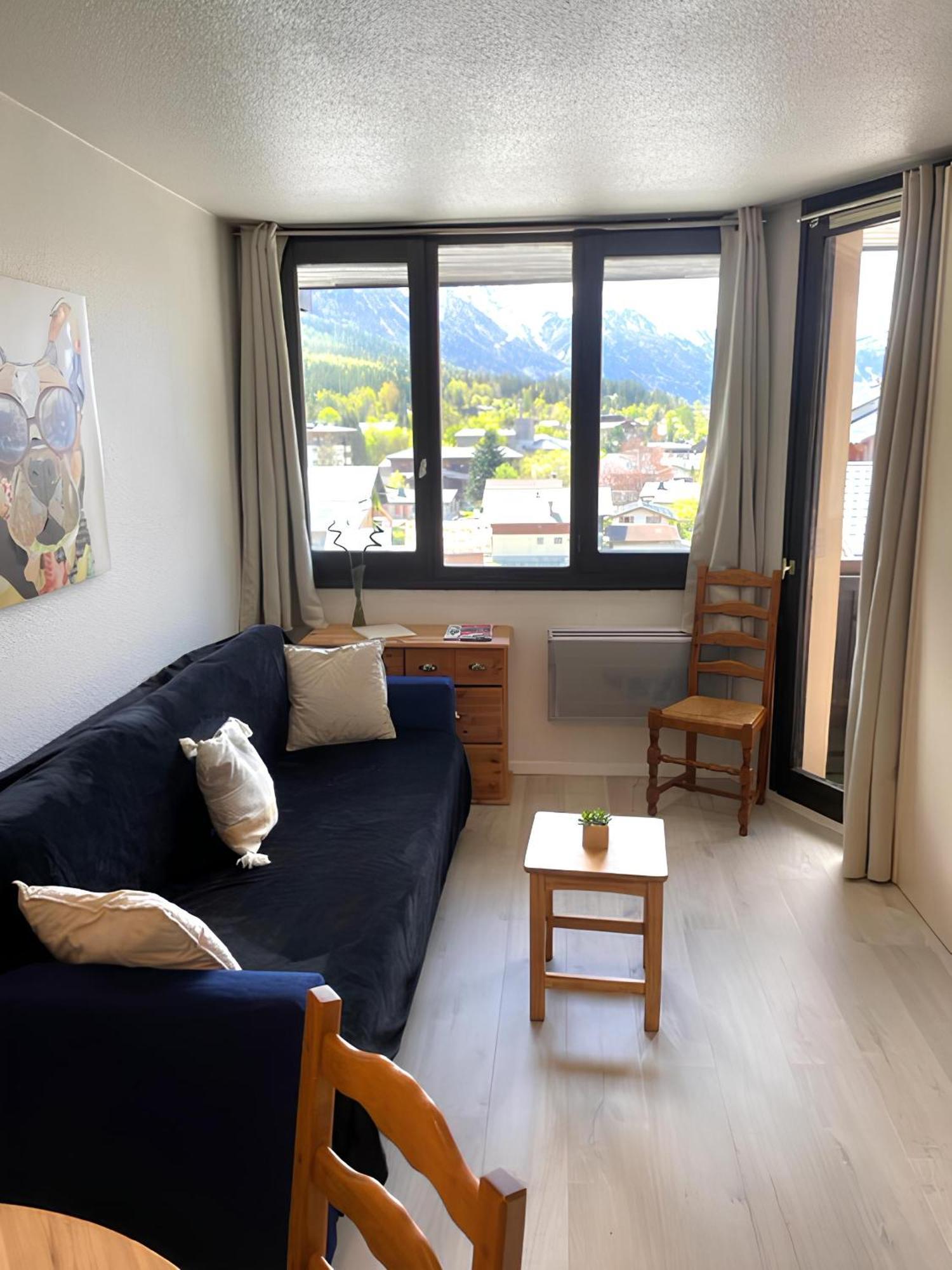 Appartamento Vue Montblanc Magique En Centre-ville Avec Parking